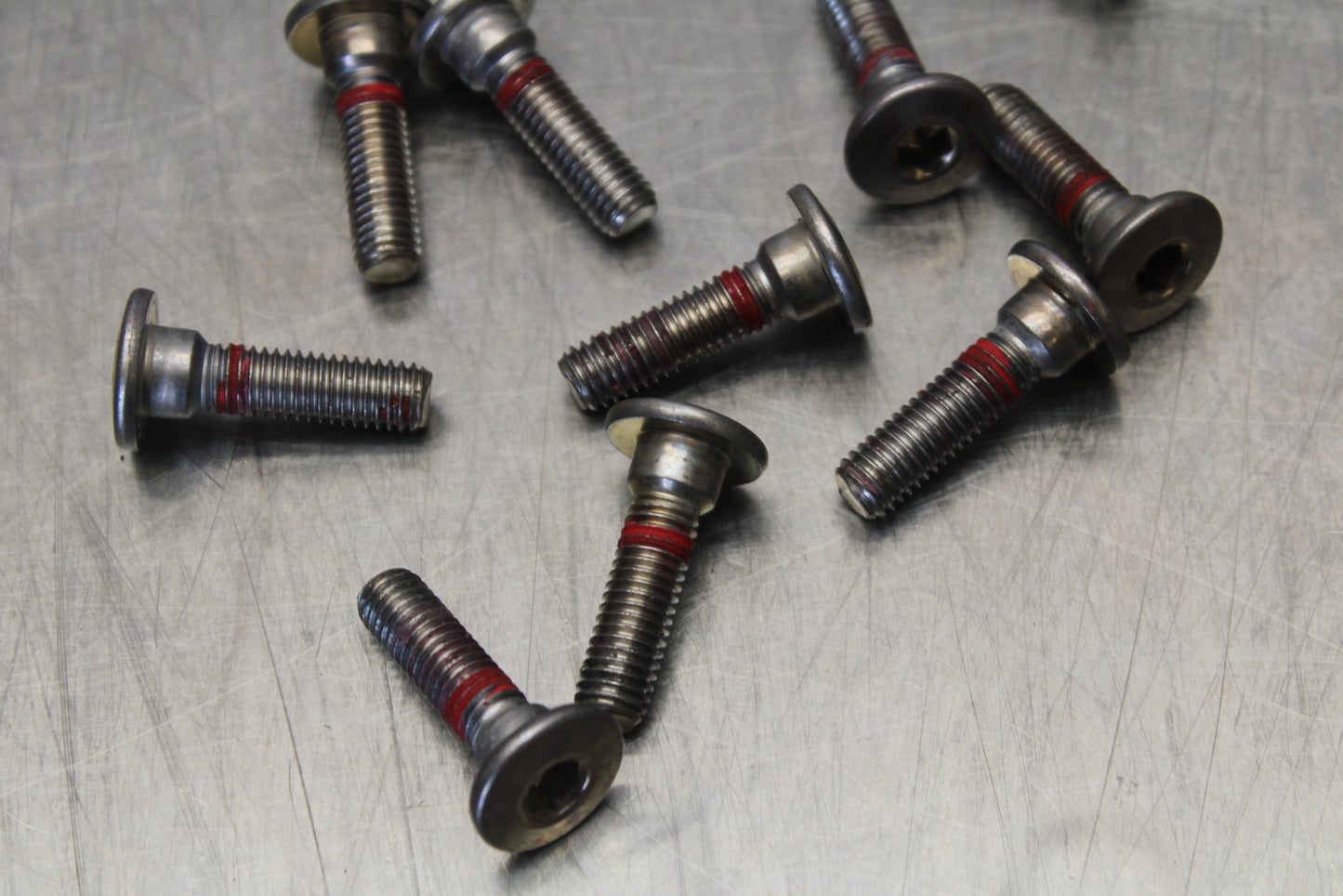 23-24 KAWASAKI NINJA ZX14R FRONT BRAKE ROTOR BOLTS DISC HARDWARE SCREW SET BB169