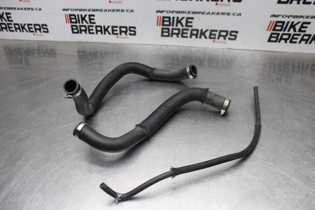 09 SUZUKI GSXR1000 RADIATOR HOSES ENGINE COOLANT WATER PIPES HOSE KIT SET BB777