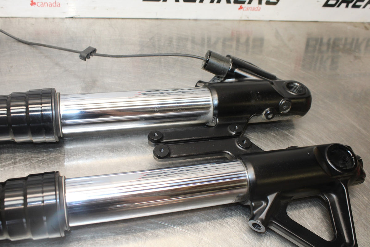 22 HARLEY-DAVIDSON PAN AMERICA 1250 FRONT FORKS SHOCK SUSPENSION SET PAIR BB910