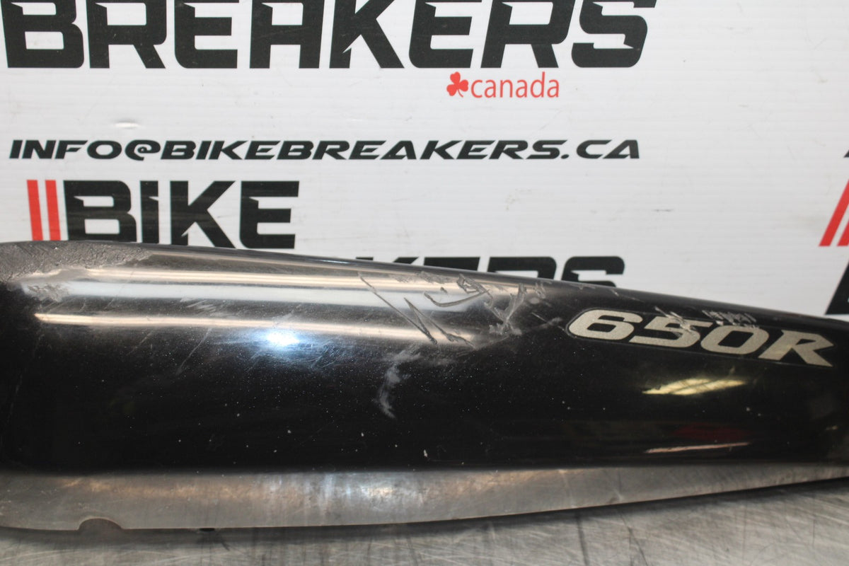 08 KAWASAKI NINJA 650 EX650 LEFT REAR BACK TAIL FAIRING COWL SHROUD BB797