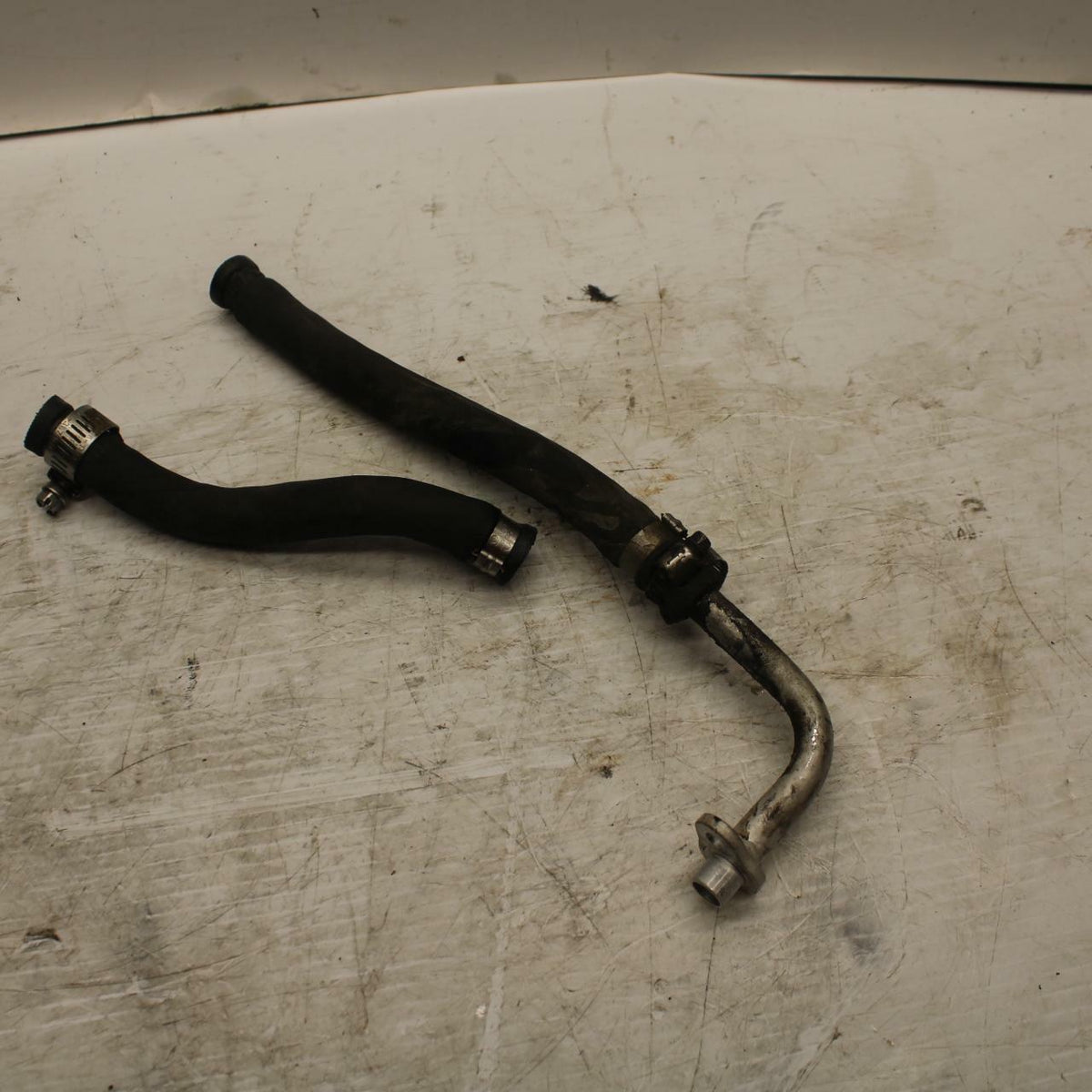 10-11 APRILIA RSV4 ENGINE MOTOR OIL COOLER HOSES  BB268