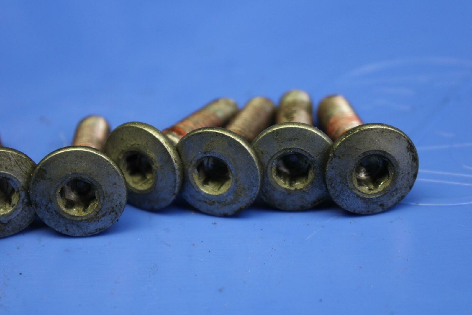 06-07 KAWASAKI NINJA ZX10R FRONT BRAKE ROTOR BOLTS DISC HARDWARE SCREW SET BB186