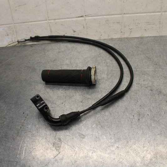 07 YAMAHA YZF R6 2c0 THROTTLE CABLE LINE HOUSING GUIDE 3XW-26282-01-00 BB75