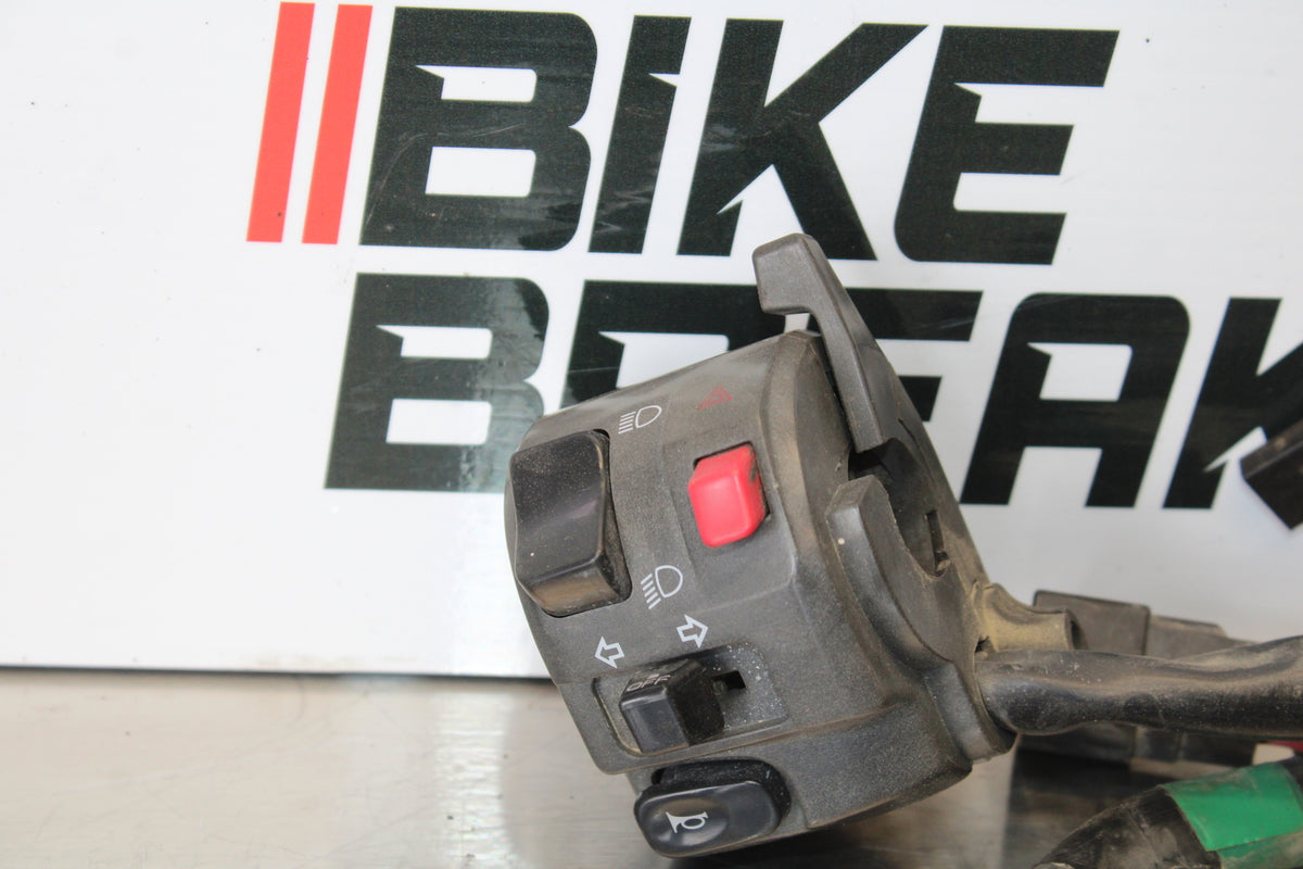 03-06 KAWASAKI Z1000 LEFT CLIP ON HANDLE HORN SIGNALS SWITCH SWITCHES BB164