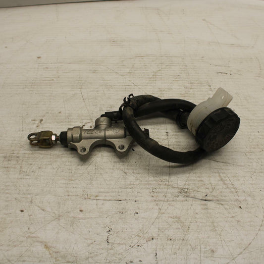 06-07 KAWASAKI NINJA 650R EX650A BACK BRAKE MASTER CYLINDER W RESERVOIR BB271
