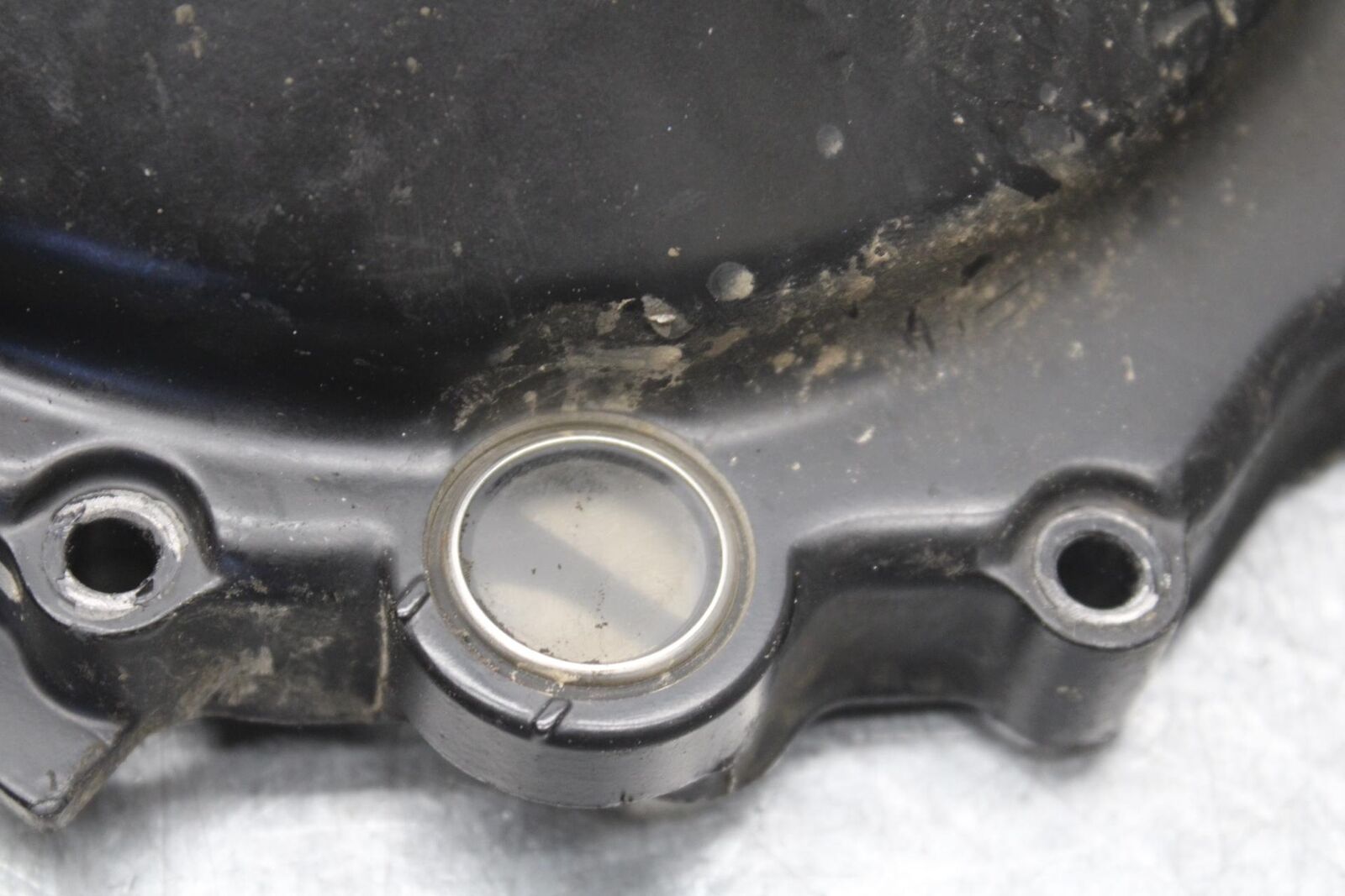 15-16 KAWASAKI EX300 CLUTCH SIDE ENGINE MOTOR COVER BB635