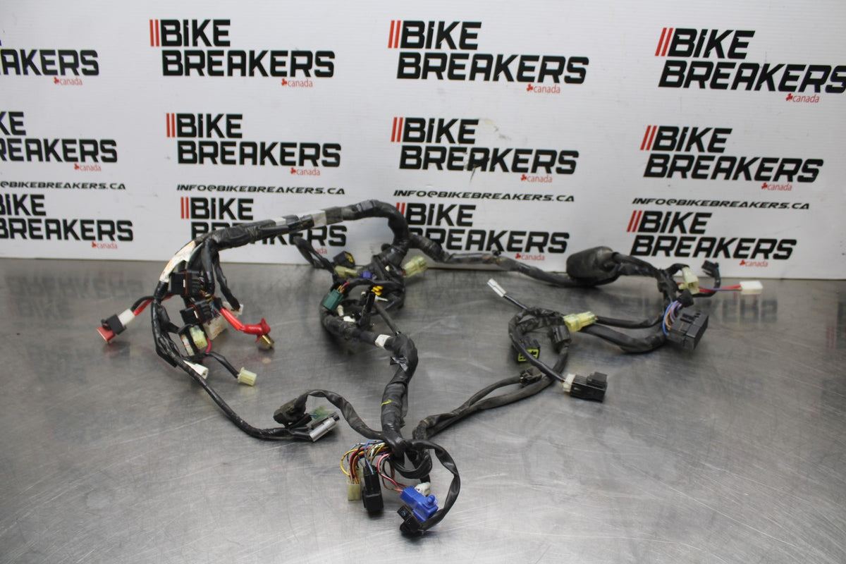 08-16 YAMAHA YZF R6 MAIN ENGINE WIRING HARNESS MOTOR WIRE LOOM BB856