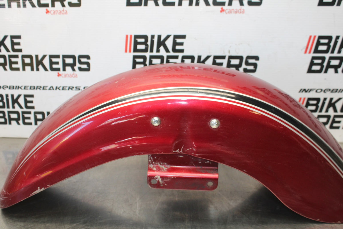 02 KAWASAKI VULCAN 800 VN800B CLASSIC FRONT WHEEL FENDER BB862