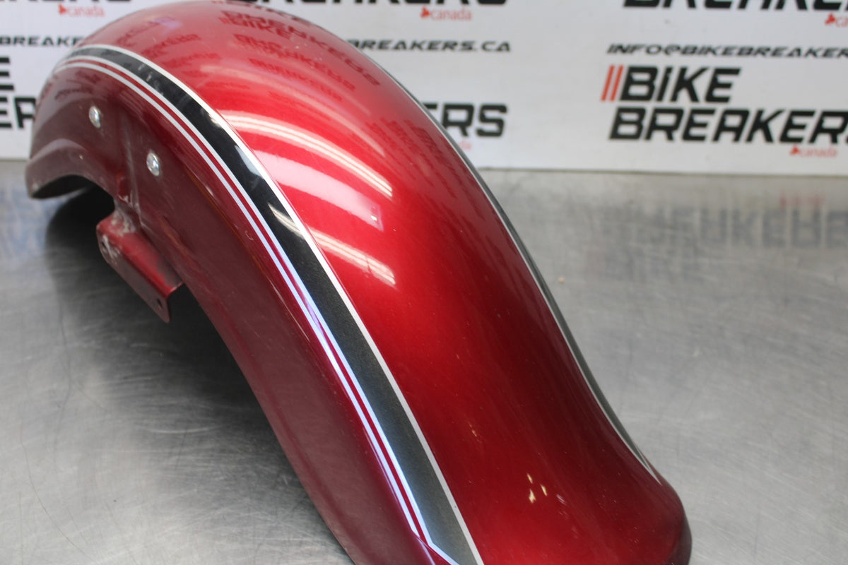 02 KAWASAKI VULCAN 800 VN800B CLASSIC FRONT WHEEL FENDER BB862