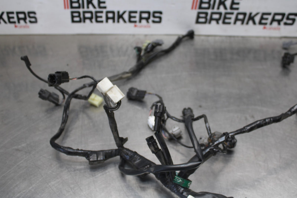 12 KAWASAKI NINJA 650 EX650E MAIN ENGINE WIRING HARNESS MOTOR WIRE LOOM BB926
