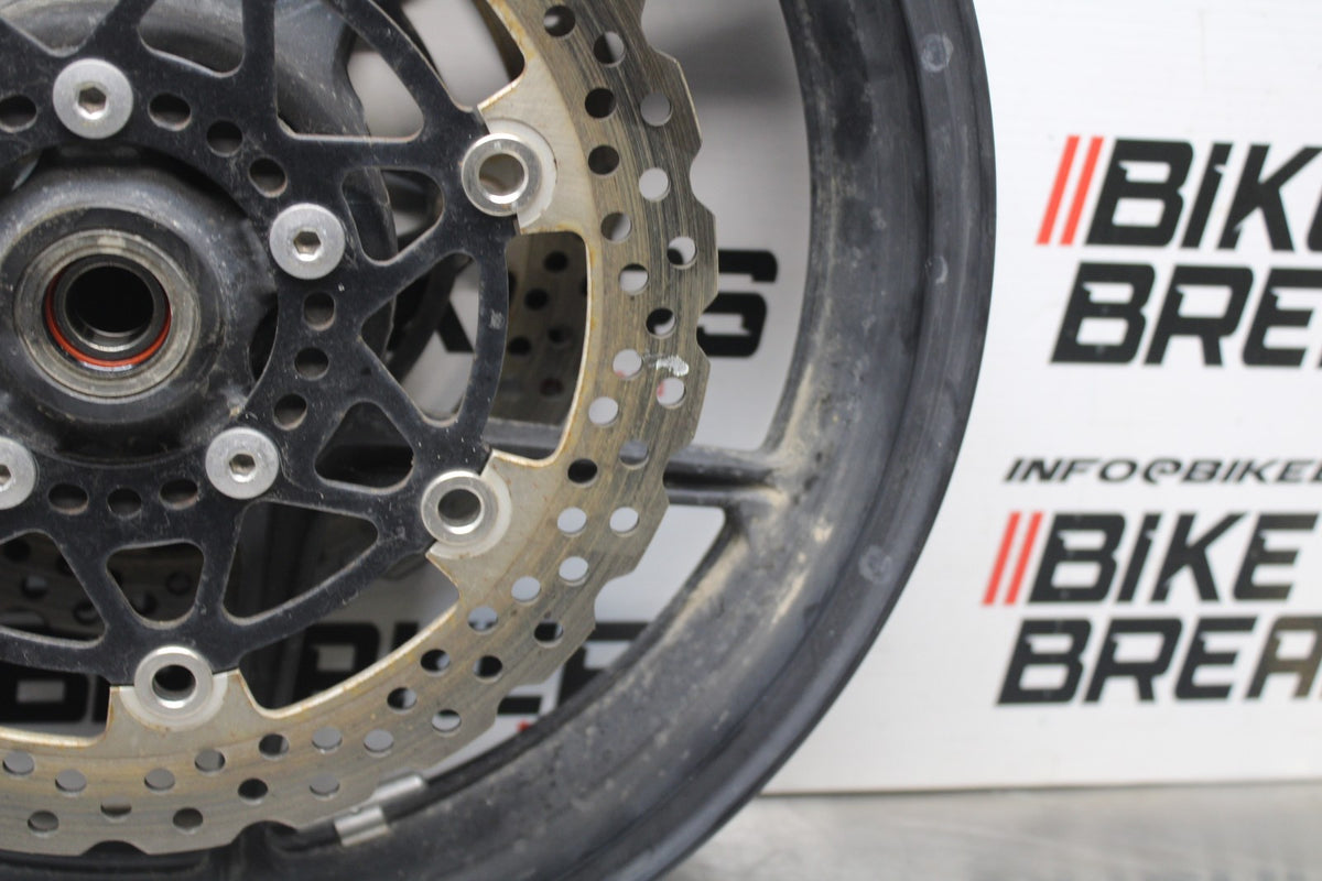 07 KAWASAKI NINJA 650 EX650 FRONT WHEEL FRONT RIM & ROTOR BB844