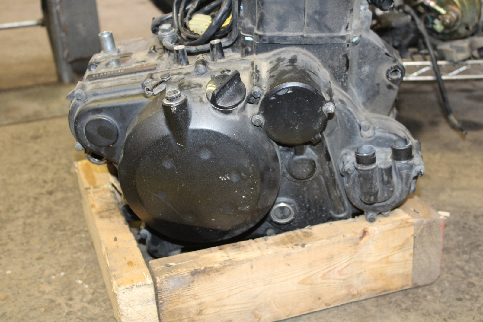 08-18 KAWASAKI KLR650 ENGINE MOTOR BB183