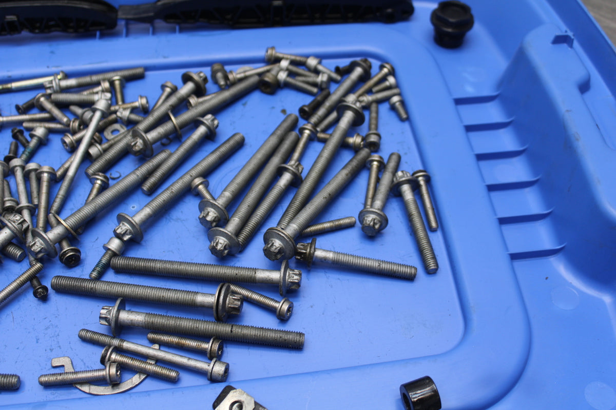 10-11 BMW S1000RR ENGINE MOUNTING BOLTS HARDWARE MOTOR SCREWS BB168