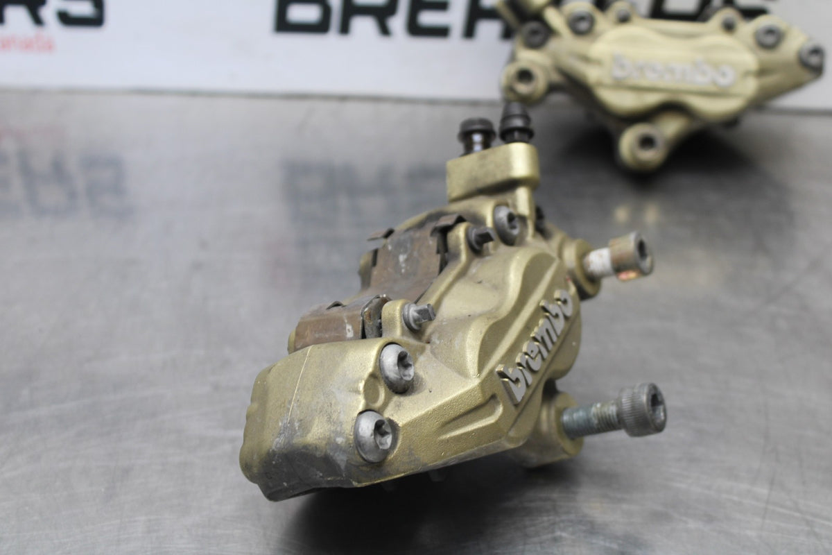 05 DUCATI SUPERSPORT 800 RIGHT LEFT FRONT BRAKE CALIPER SET PAIR CALIPERS BB913