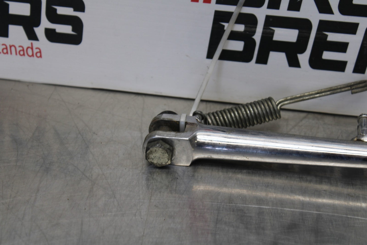 03-08 KAWASAKI VULCAN 1600 KICKSTAND SIDE KICK STAND BB196