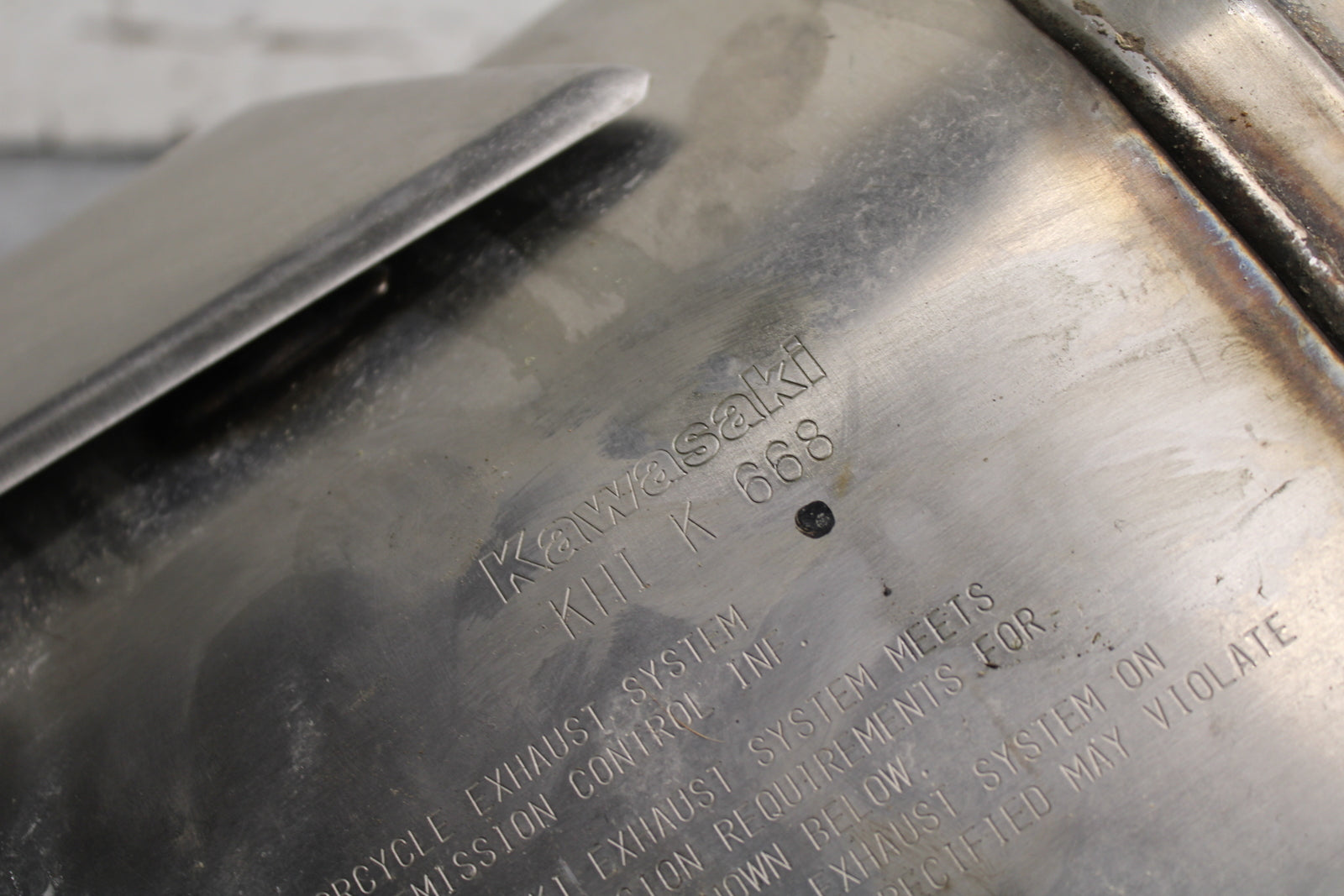 18-24 KAWASAKI NINJA 650 FULL EXHAUST SYSTEM HEADERS PIPE MUFFLER BB725