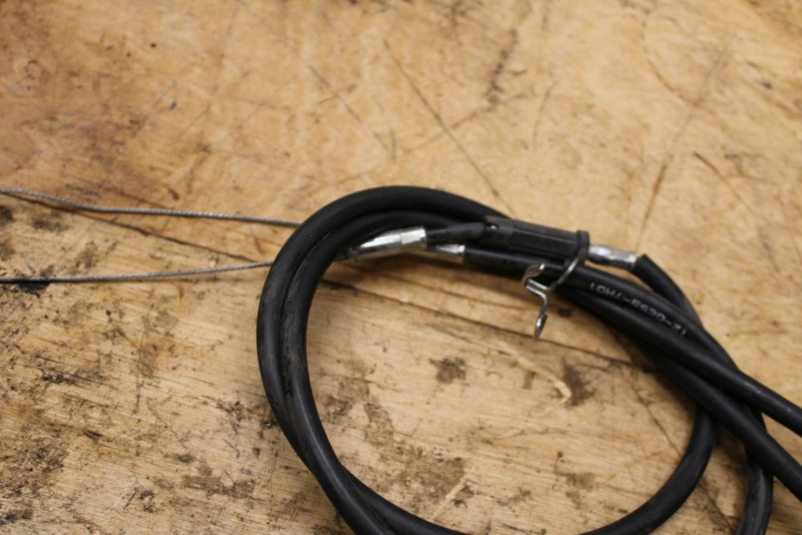 18-22 KAWASAKI NINJA 400 EX400 ABS THROTTLE CABLES LINES BB334