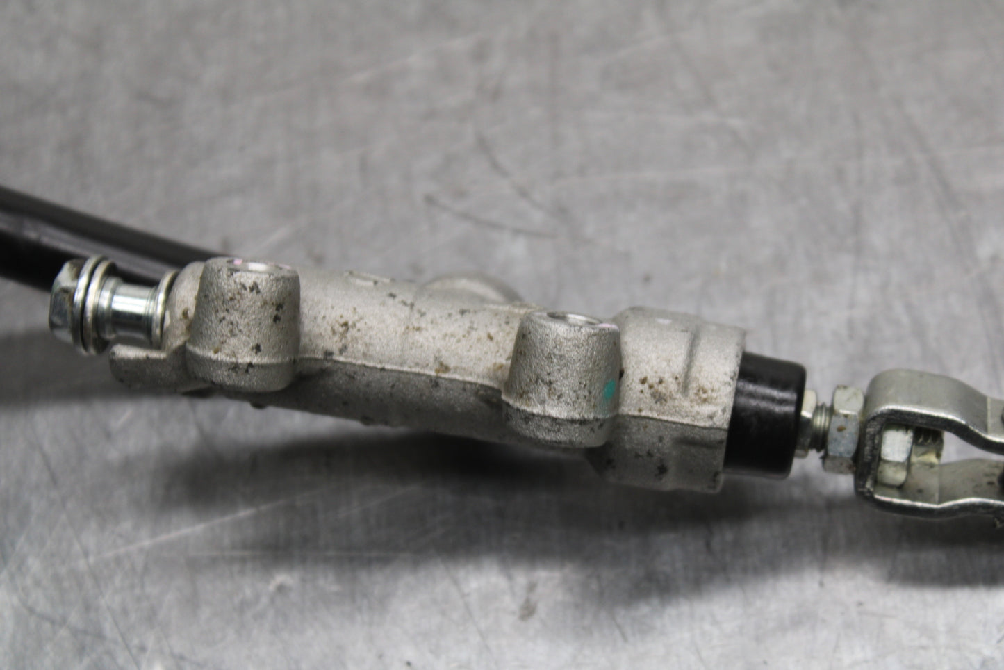 12-17 KAWASAKI NINJA 650 REAR BACK BRAKE MASTER CYLINDER W RESERVOIR BB129