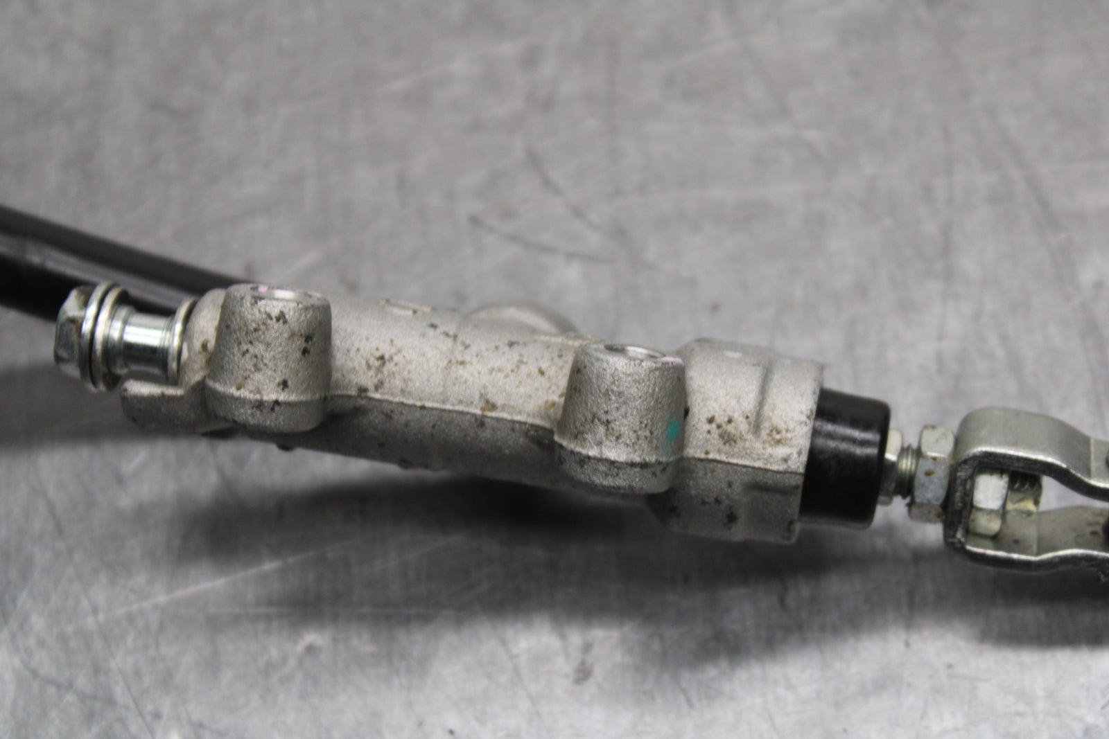 12-17 KAWASAKI NINJA 650 REAR BACK BRAKE MASTER CYLINDER W RESERVOIR BB129