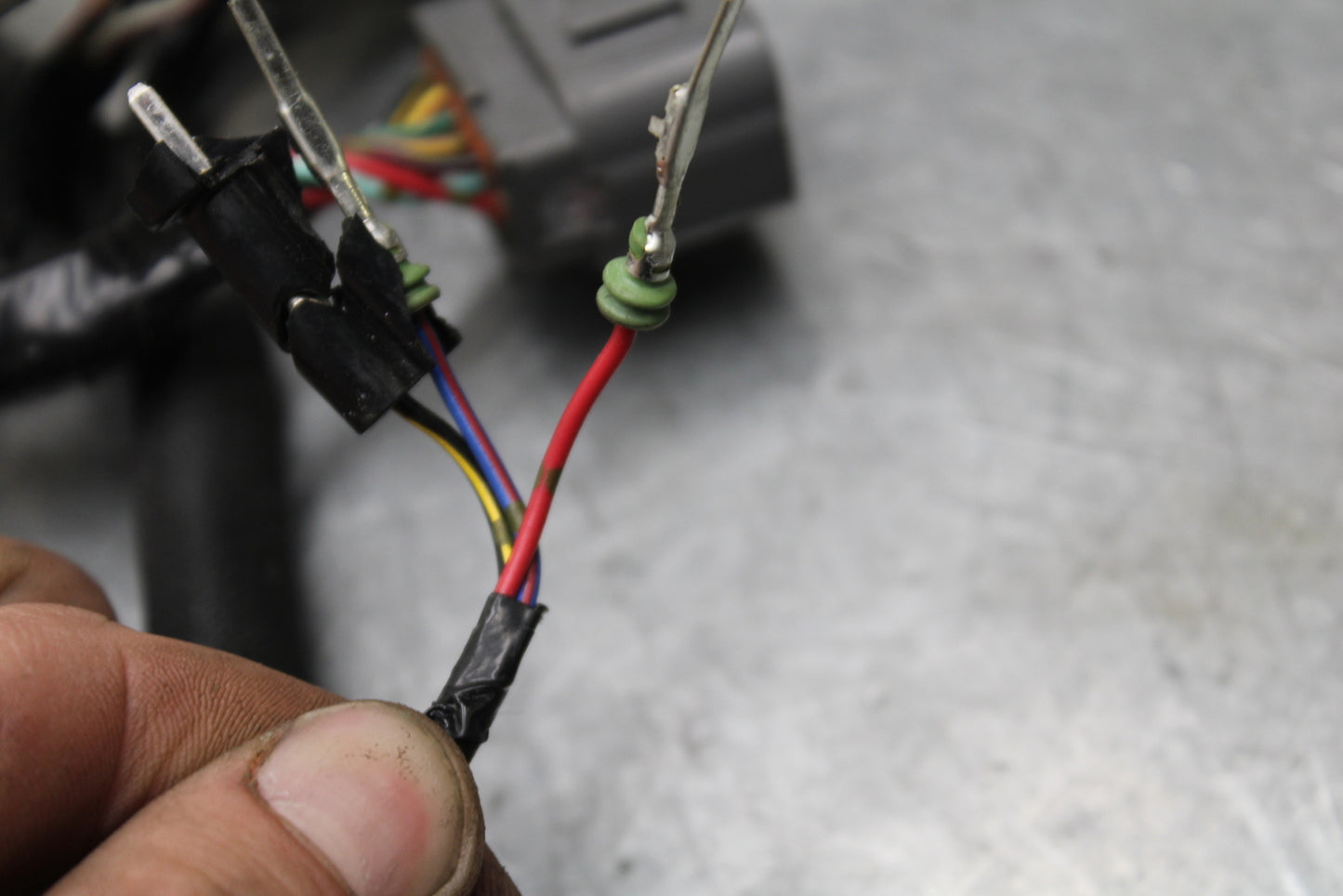 13-18 KAWASAKI NINJA ZX6R MAIN ENGINE WIRING HARNESS WIRE LOOM 26031-1548 BB682