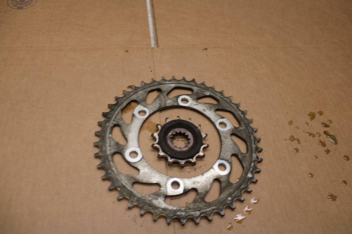 15-17 YAMAHA YZF R3 REAR BACK & FRONT SPROCKET BB380