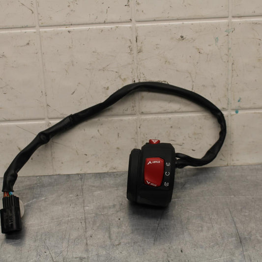 20 SUZUKI GSXR 1000 RIGHT CLIP ON HANDLE KILL OFF START SWITCH  BB597