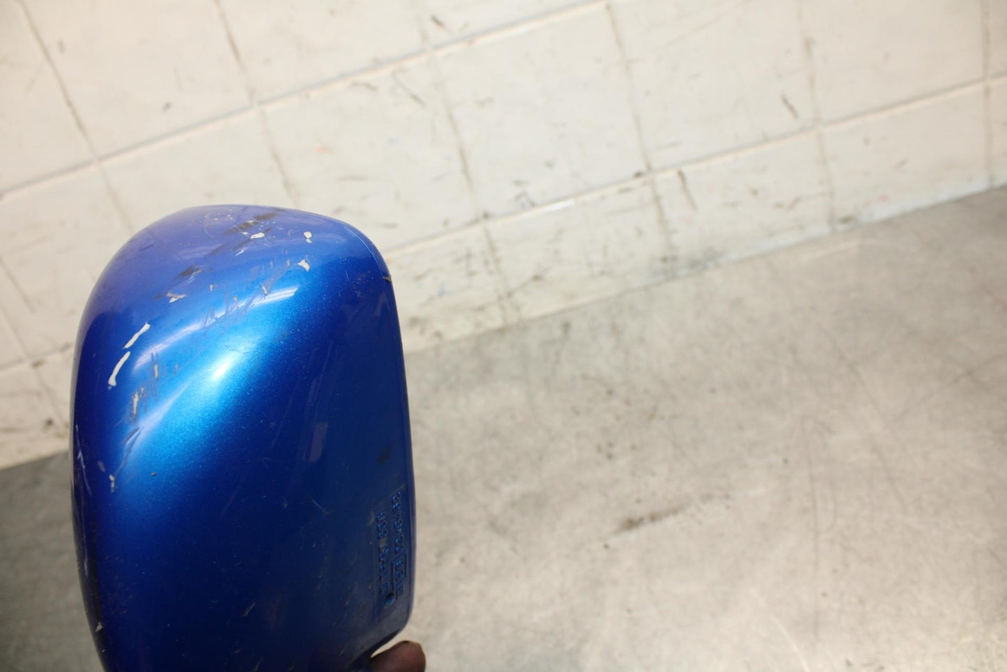 2001 Kawasaki Ninja ZX6 ZX600E LEFT SIDE REAR VIEW MIRROR BB547