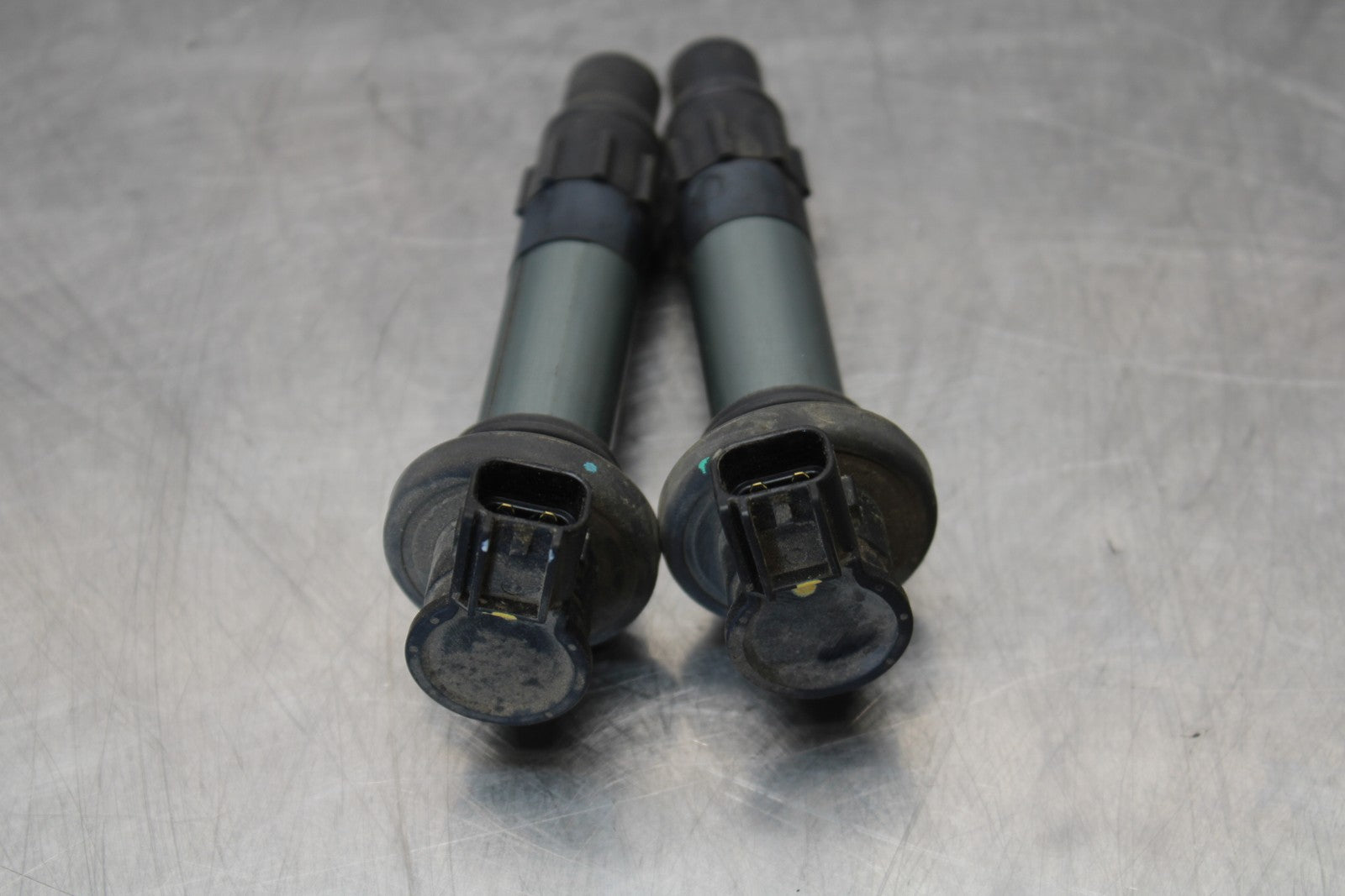 18-23 KAWASAKI NINJA 400 EX400 ABS IGNITION COILS COIL SPARK PLUG CAPS BB177