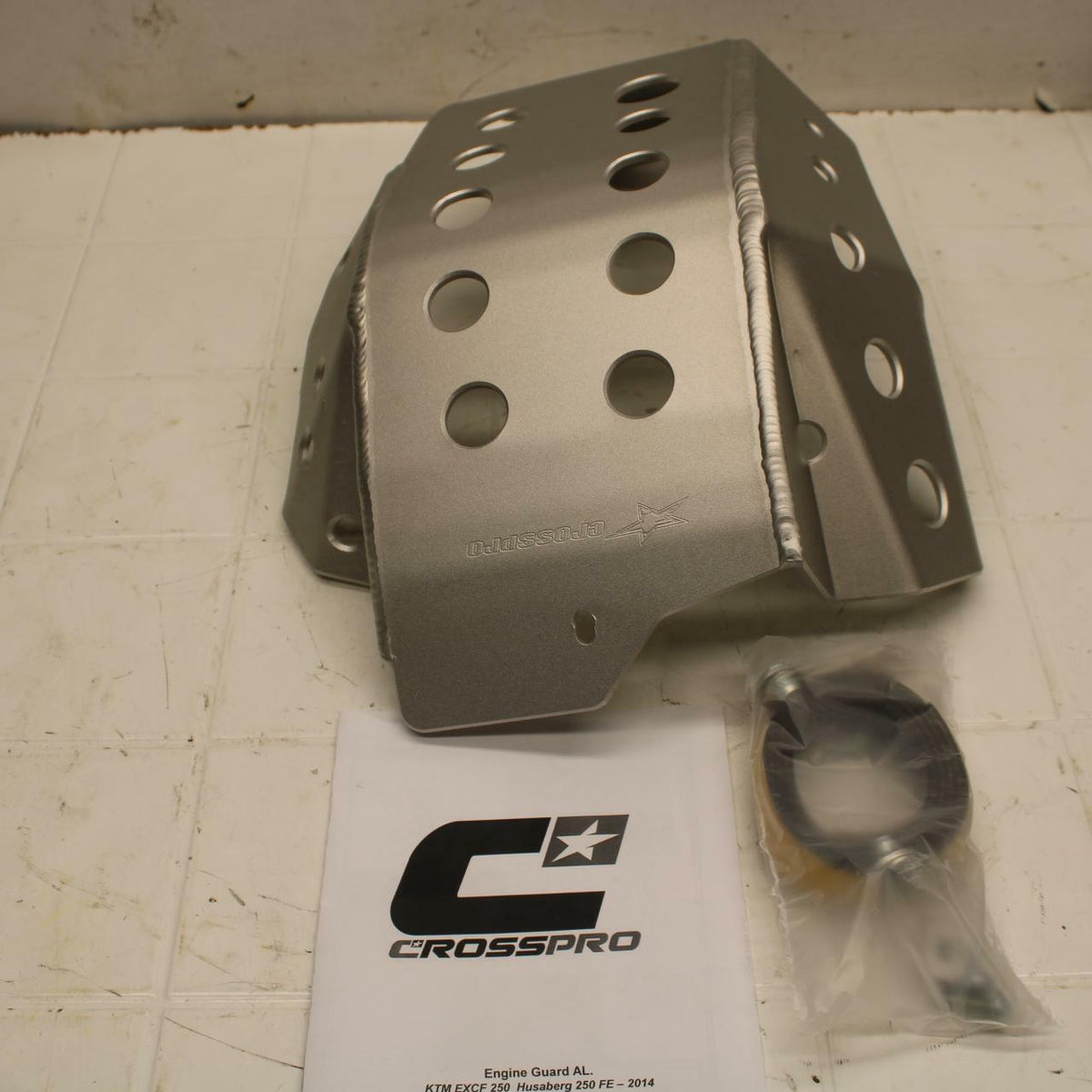 14 KTM 250 EXC F CROSSPRO LOWER BOTTOM SKID PLATE GUARD SHIELD