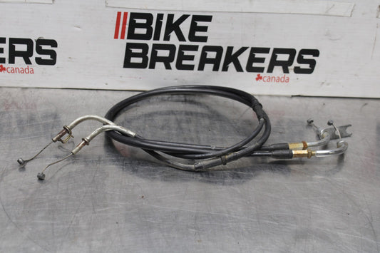 97 KAWASAKI VULCAN 1500 VN1500D CLASSIC THROTTLE CABLES LINES BB936