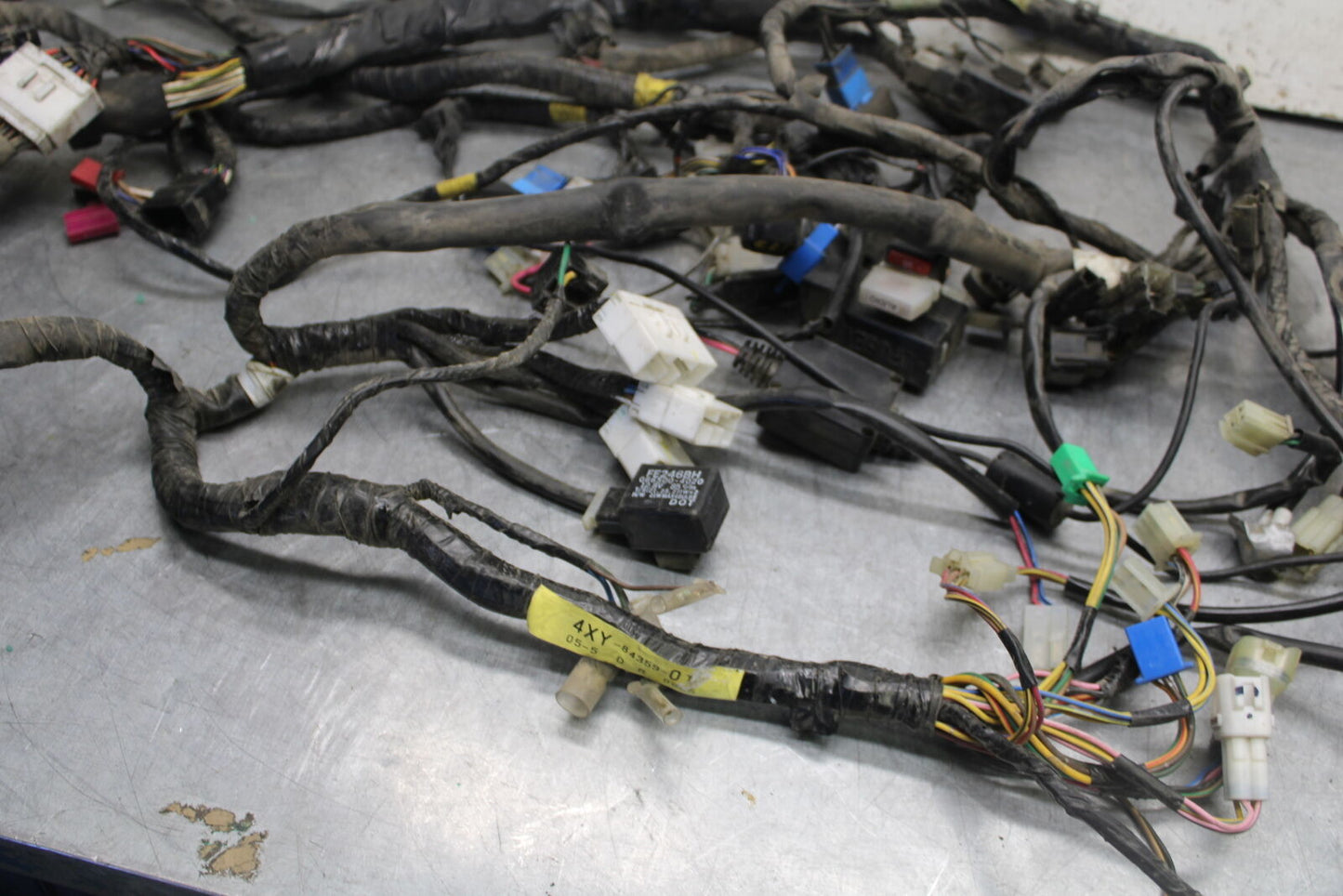 05-06 YAMAHA ROYAL STAR MAIN ENGINE WIRING HARNESS MOTOR WIRE LOOM BB697