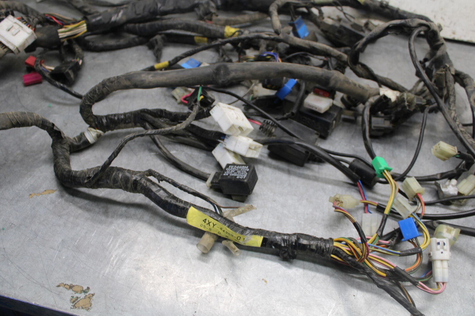 05-06 YAMAHA ROYAL STAR MAIN ENGINE WIRING HARNESS MOTOR WIRE LOOM BB697
