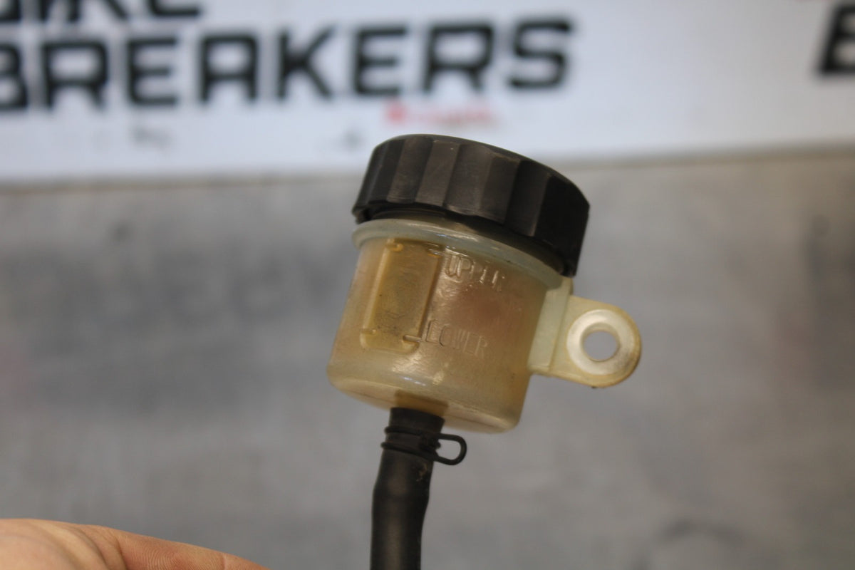03-04 YAMAHA YZF R6 REAR BACK BRAKE MASTER CYLINDER W RESERVOIR BB890