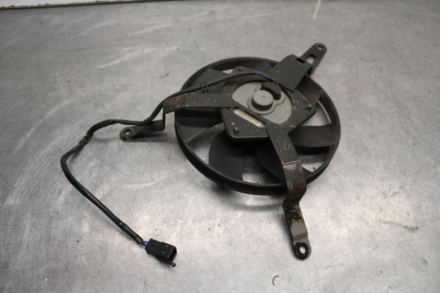 09-12 KAWASAKI NINJA ZX6R ENGINE RADIATOR COOLING FAN 59502-0046 BB656