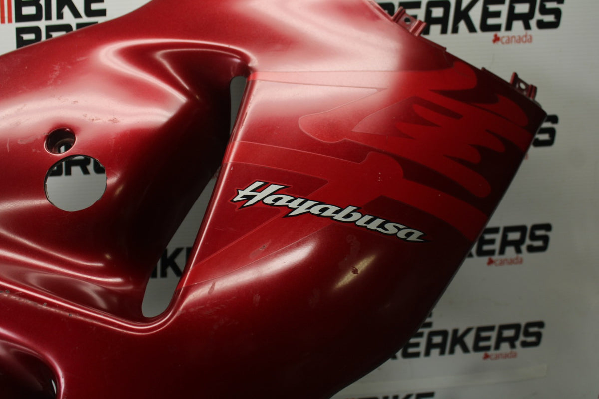 99-07 SUZUKI HAYABUSA GSX1300R RIGHT LOWER MID UPPER SIDE FAIRING COWL  BB002