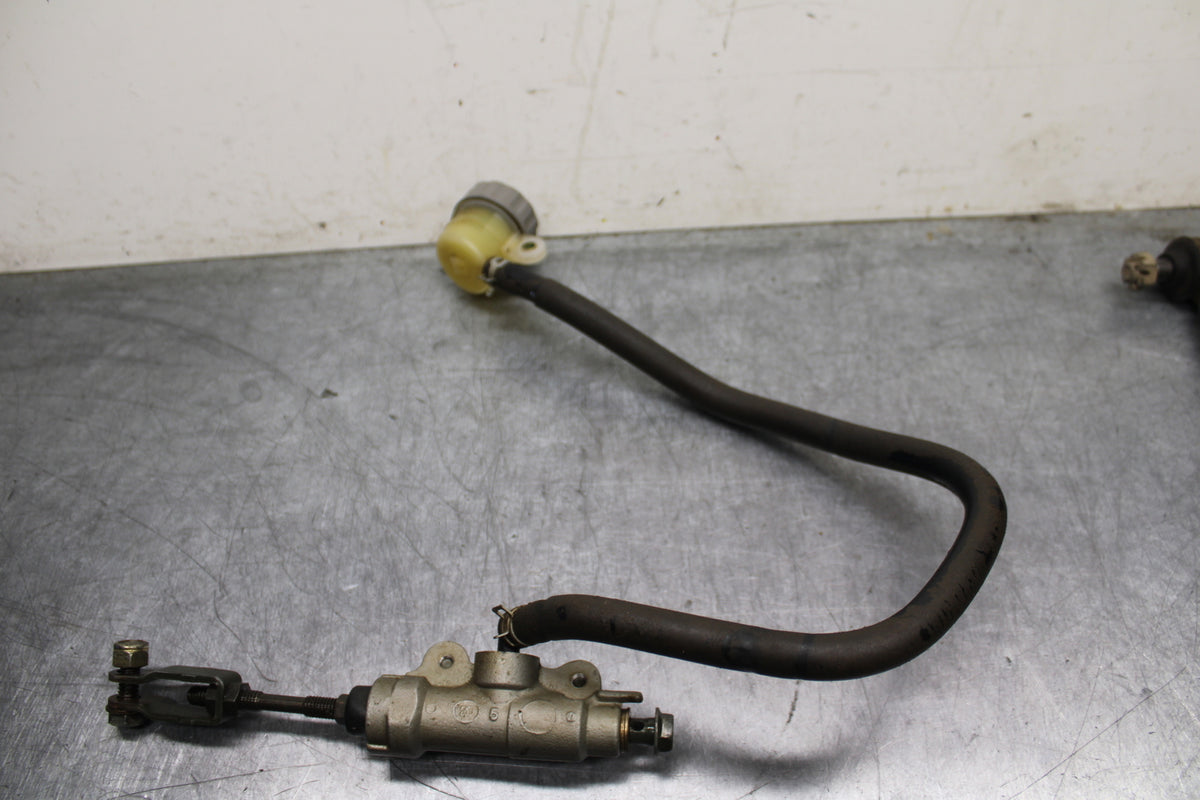 03-06 SUZUKI QUADSPORT Z400 REAR BACK BRAKE MASTER CYLINDER W RESERVOIR BB126