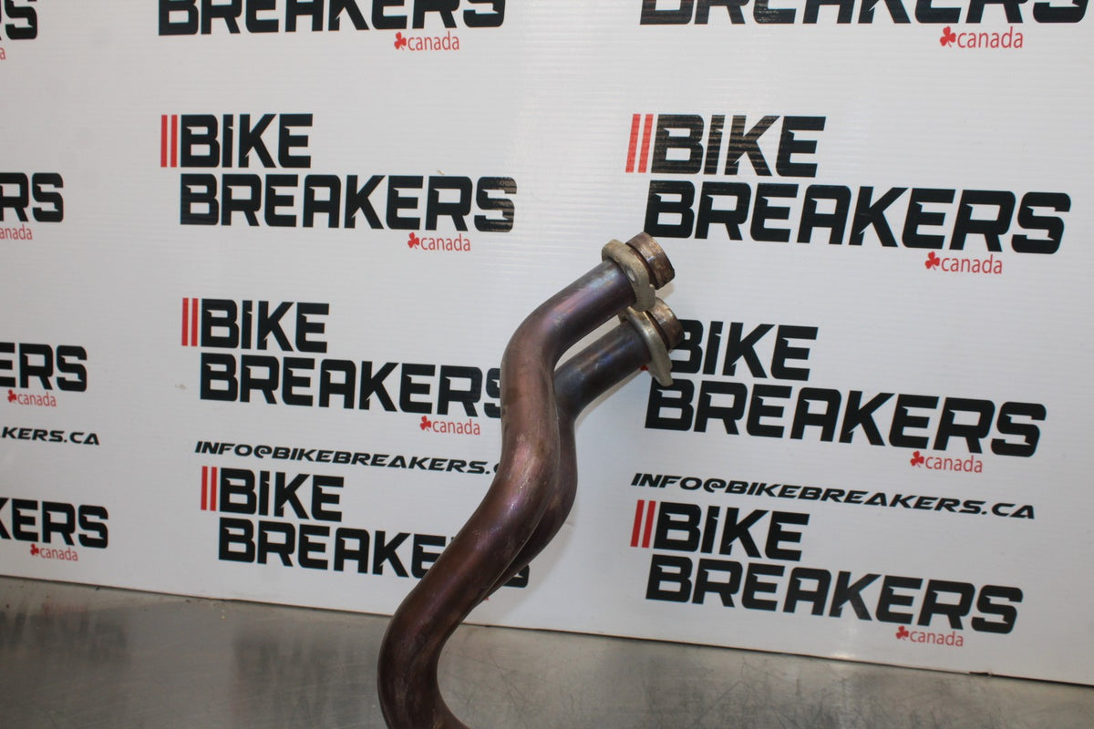 18-23 KAWASAKI NINJA 400 EX400 ABS EXHAUST HEADER PIPES MANIFOLD BB192