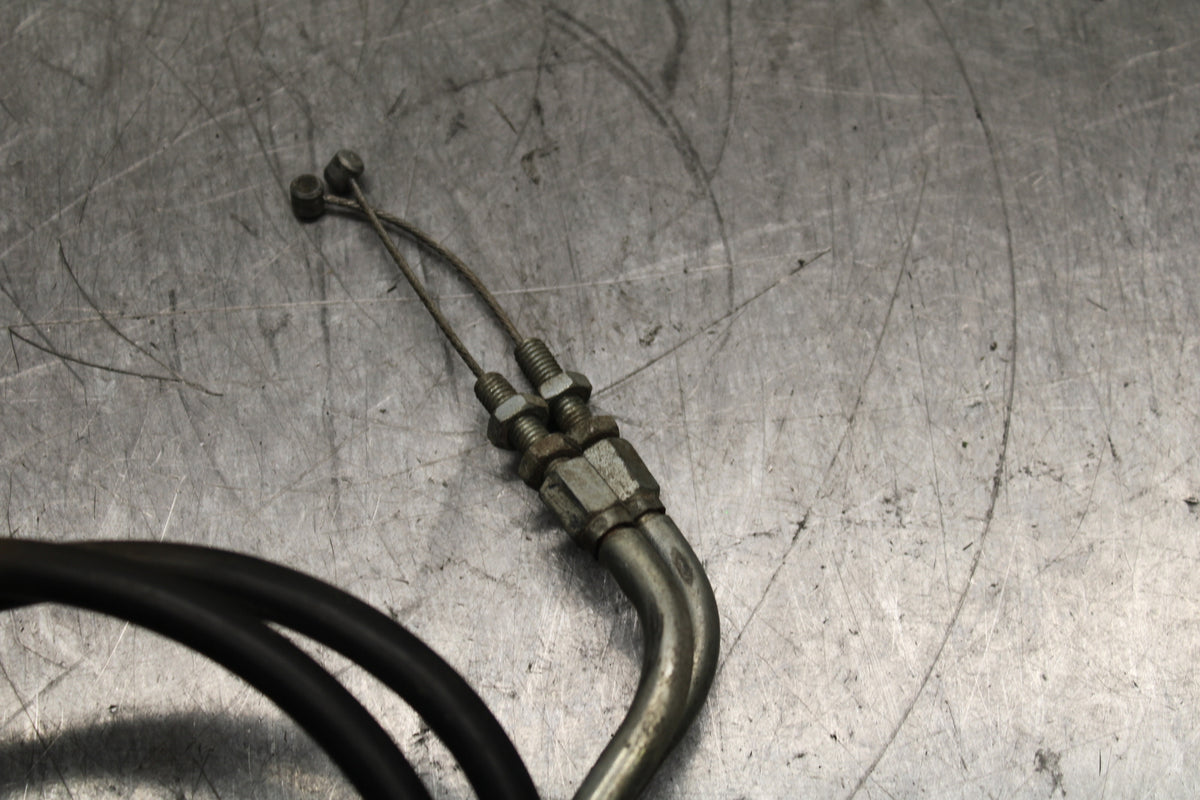 04-05 SUZUKI KATANA 750 GSX750F THROTTLE CABLES LINES BB110