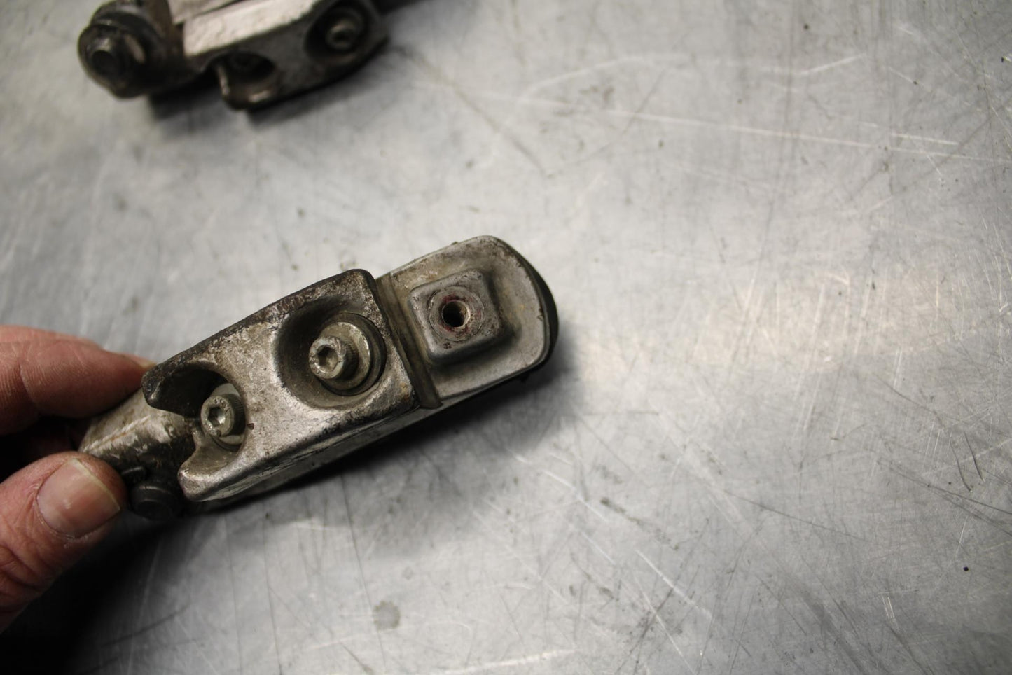 17 KAWASAKI VERSYS_X 300 FRONT FOOT RESTS PEGS STEPS SET PAIR BB504