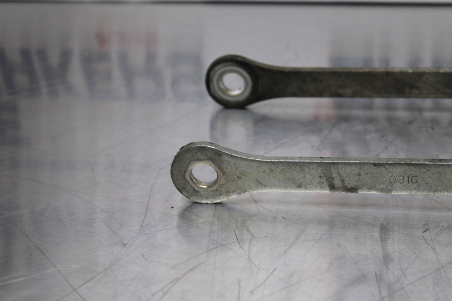 13-17 KAWASAKI NINJA ZX6R ZX636 ABS REAR DOGBONE SHOCK LINKAGE LINK BB143