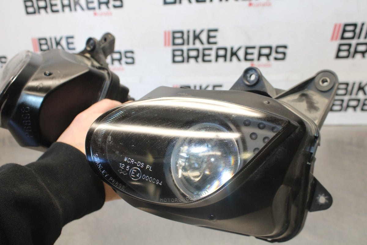 07-08 KAWASAKI NINJA ZX6R FRONT HEADLIGHT HEAD LIGHT LAMP BB937