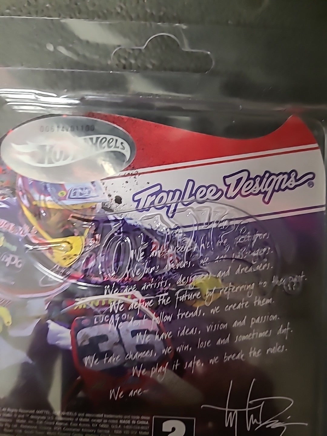 hot wheels texas drive em Troy Lee Designs Edition 614/1100